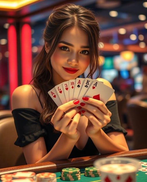 Layar taruhan game Push Gaming dengan slider nilai taruhan dan tombol putar